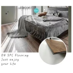 4mm Coating Unilin Click SPC Flooring in Plastic Flooring