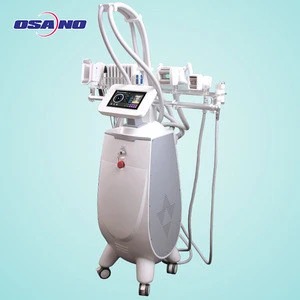5 in 1 Multi Functional Beauty Equipment: Ultrasound + Laser + RF + kryolipolysis + Velashape ( Vacuum Heads Liposuction)