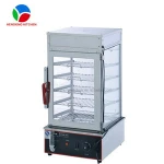 5 Layer Stainless Steamer/Food Warmer Showcase/Electric Dim Sum Steamer