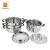5 Layer Thick Bottom Pots Big Steamer And Non-stick Cookware Set