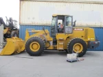 5 ton ZL50GN heavy front wheel loader 4x4 wheel drive for sales