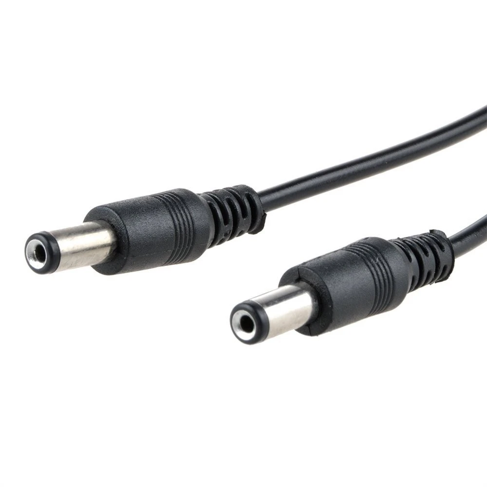5.5x2.1mm DC power cable female to 2 male DC splitter cable 1 to 2