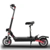 5600W 38.5ah Strong Power E-Scooter with Seat off Road Electric Scooter with Angel Lights