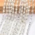 Import 5mm pearl beads rhinestone flower chain crystal diamond sew on Garment accessories shoe wedding DIY Loose beads clothing decor from China