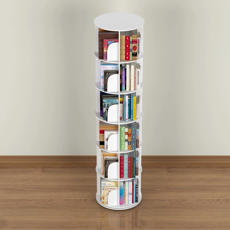 6 Tier amazon book shelves ashley furniture bookshelf Storage princess Book Shelves Display Rack Cube Shelving