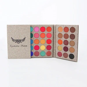 65 Colors Eye Shadow Palette Wholesale Make Up Pallets Eyeshadow  Cosmetic Private Label High Pigment Glitter Matte Palette OEM