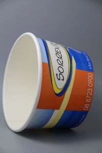 65ml paper cream cup shaved ice cups