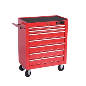 7 drawers metal tool cabinet substantial mail order packing