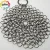 Import 7*7inch 316L FBA supplier stainless steel chainmail scrubber cast iron cleaner from China