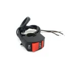 7/8" 22mm Motorcycle Handlebar Switch Waterproof  ATV Head light Headlight ON-OFF Switch with 3 connectors