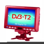 7" HD Portable Television with Freeview DVB-T2 Tuner and H-D-M-I USB SD AV-IN