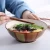 Import 8 inch Japanese ceramic noodle bowl Glazed fruit salad bowl Hand-painted design ceramic soup bowl from China