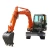 Import 8 ton new farm mini digging excavator equipment machine from China