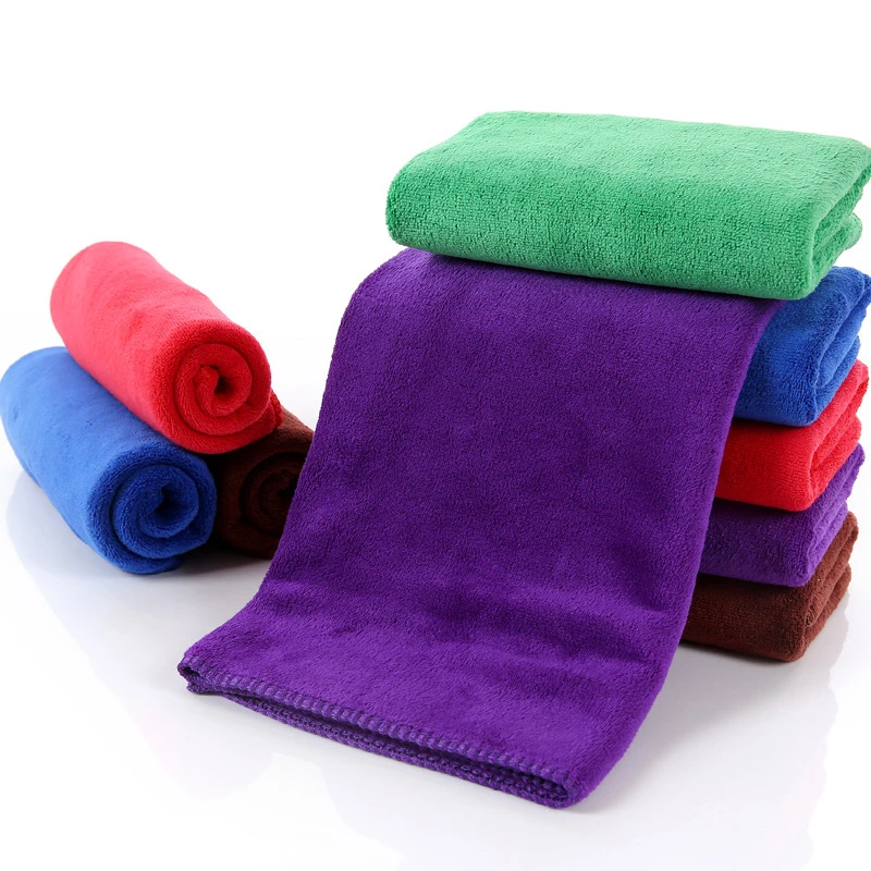 80% polyester 20% polyamide microfiber towel microfiber car towel cleaning 400gsm milling towel