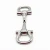 Import 85MM Silver Zinc Alloy Men Shoes Buckles Chain from China