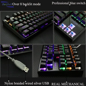 87 keys Good affordable mechanical keyboard with cheaper price from Shenzhen