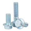 8.8 10.9 Chrome Head Bolt Steel Flange Stainless M4 M7 M8*25mm bolt flanged bolt nut dished head screw