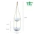 Import 9 Inch Ceramic Hanging Planter Indoor Outdoor Modern Round Flower Plant Pot White Porcelain Hanging Basket with Polyester Rope from China