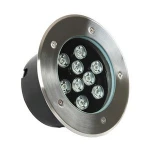 9W 12W 15W 18W 24W 30W 36W Outdoor Waterproof IP65 Round Buried Led Deck Garden Floor Inground Underground Spot Light Lamp