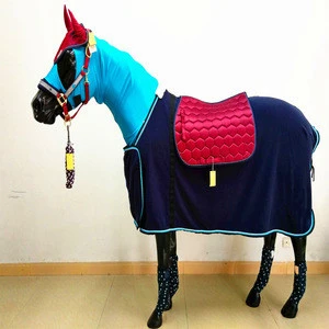 A harness is a set Horse Rug Saddle pad Fly Veils Horse Fleece bandage Horse Halters &amp; Lead Ropes Equestrian Equipment set