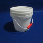 A020--2L Plastic Bucket UV Protection Pail with Llids and Handle for Paint