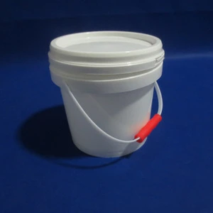 A020--2L Plastic Bucket UV Protection Pail with Llids and Handle for Paint