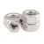 Import A4-80 Stainless steel DIN 934 metric size  M6 hex nut from China