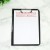 Import A4 Double Size Clip Board Folding Clipboard Plastic File Clipboard with Pockets from China
