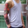 AC-006/Coolest Big Full Arm Temporary Body Tattoo stickers For Men Devil Tatoo