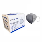 Activated carbon kn95 mask filter disposable grey kn95 respirator mask