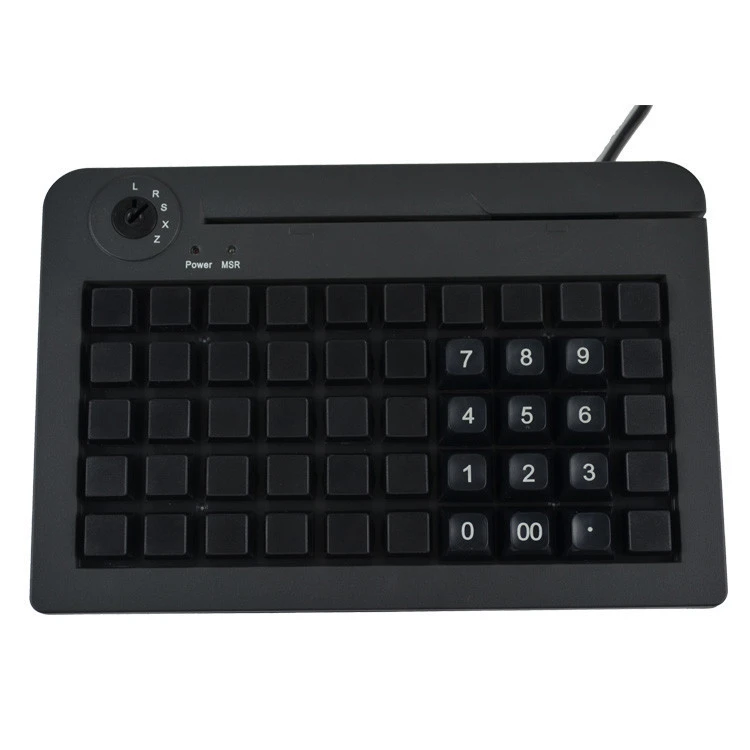 All in one pos terminal system software gaming 50 keys USB Programmable keyboard mechanical