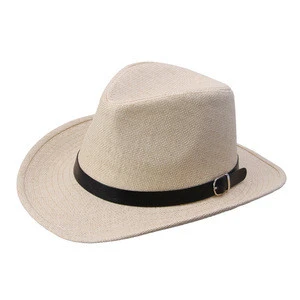 All-match Male Outdoor Sports Sun Protection Cowboy Hat For Adults