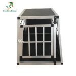Aluminium Dog Cage Crates Kennel Pet House Traveling Use Transport Box Animal Training Carrier