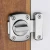 Import Aluminum alloy revolving door lock door lock bathroom lock door and window hardware furniture accessories from China