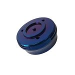 Aluminum Blue Vacuum Plating Service, Complex CNC Machining Product Custom Processing, OEM CNC Turning Aluminum Big Part