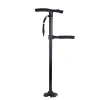 Aluminum Folding Walking Cane with LED Light Walking stick for Hiking and Mountain climbing Lighting with sos