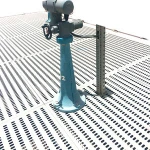 Aluminum Open Mesh Cover Metal Wire Mesh Fence