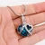 Import always in my heart locket screw heart rhinestone pet cremation urn pendant ash necklace from China