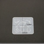 Amazon Hot Sale 4 Style Jewelry Pendant Resin Silicone Molds , Resin Earring Molds Silicone Pendant Owl Jewelry Casting Molds