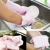 Import Amazon Hot Selling 1 Pair Silicone Rubber Cleaning Brush Scrubber Gloves Multi-functional Silicone Dishwashing Gloves from China