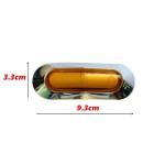 Amber 4 LED Truck Trailer LED Lighting Car Side Marker Light Clearance Lamp Trailer 12/24v Indicator LED Lights