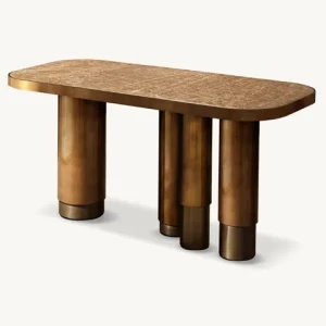 American classic living room furniture solid wood desk desk villa club factory direct sales can be customized