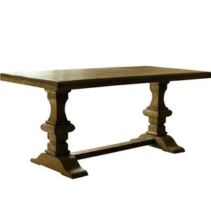 American style coffee table reclaimed leisure solid wood rustic quality rustic refectory dining table