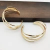 AmorYubo 18k luxury brand jewelry gold plated women bangle gold bracelet