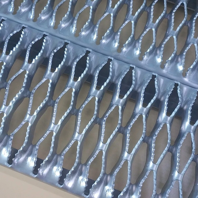 Anti Skid Perforated Metal Stair Treads