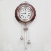 antique classic style bronze pendulum wall clock