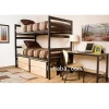 Apartment furniture fancy dormitory bunk bed