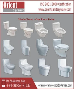 Attractive Designed Ceramic Sanitary Ware One/Two Piece Toilets with Cistern