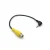 Import Audio adapter stereo four turn 2.5mm L shape male to RCA female car audio cable from China