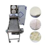 Automatic Electric Injera Sheet Baking Production Line Wrapper Maker Mini Spring Roll Pastry Making Machine